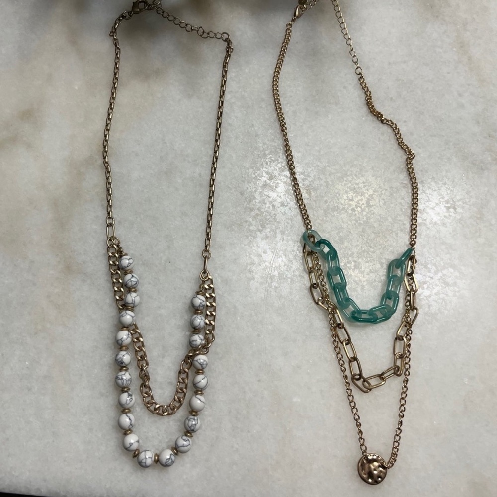 Maurice’s necklaces